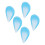 (#2) 5x uniek gevormde haarclips 5