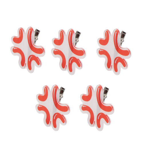 (#1) 5x uniek gevormde haarclips 2