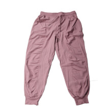 (L) Jogginghose Loose Breathable Ankle Banded Fitness Grau Lila XXL