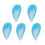 (#2) 5x uniek gevormde haarclips 4