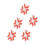 (#1) 5x uniek gevormde haarclips 5