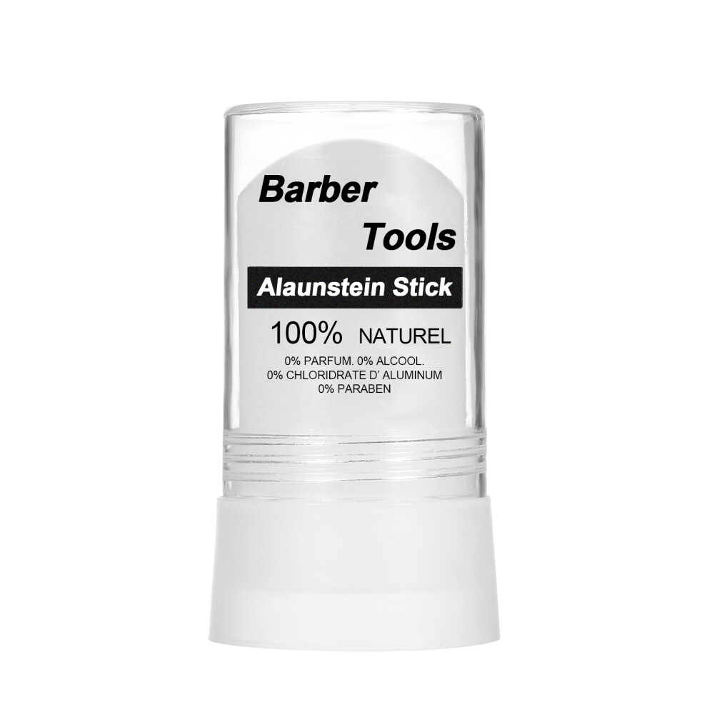 Natural Odourless Alum Stone After Shave Deodorant Soothes Skin
