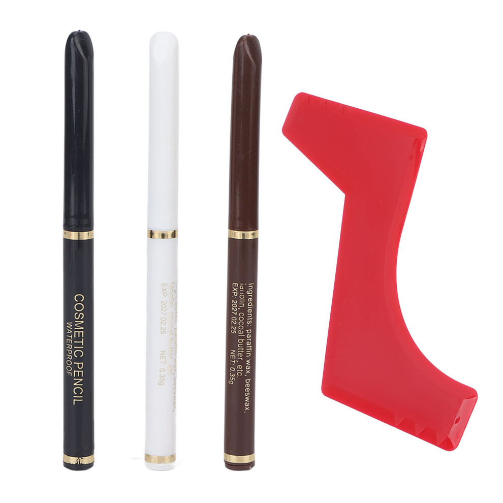 Waterproof Sweatproof Beard Pencil Filler Set Ergonomic Shaping Tool
