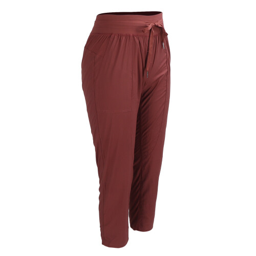 (S) Breathable Drawstring Sweatpants Joggers Vermilion S 1