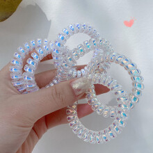 (Thin) Spiral Haarspangen elastisch, knitterfrei, dünn