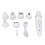 7-in-1 Oplaadbaar Haartrimmer Wit 3