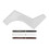 4x Heren Baardstift Set Waterdicht Vullen Pen 4