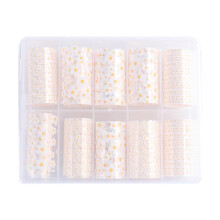 Nagelkunst DIY papieren madeliefjes bloemen sticker decoratie