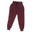 (M) Basic Jogger Hose Polyester Casual Lauf Fitness Weinrot M 3