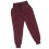 (M) Basic Jogger Hose Polyester Casual Lauf Fitness Weinrot M 2