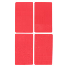 4x 3D nagel sjabloon zachte siliconen mal
