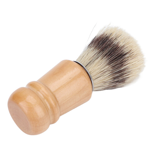 Spazzola Barba Uomo Manico Legno Morbida 1