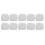 10 Stuks Nail Art Opslag Potjes 1
