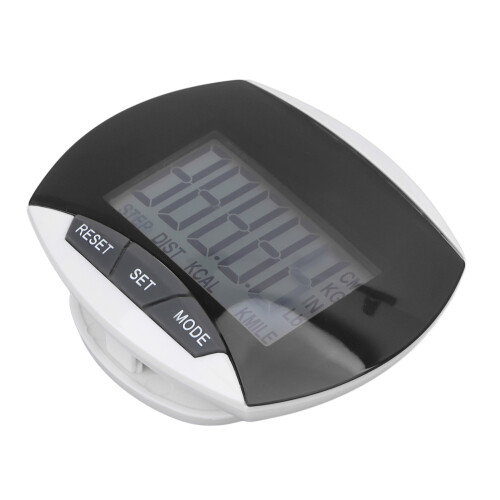 (Black) Draagbare Stappenteller Zwart 2