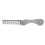 (Silver) Spazzola Capelli Piega Lega Zinco Antistatica Argento 4