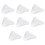 8pcs Women Disposable Cotton Panties Soft Breathable White 3