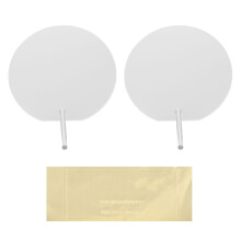 2pcs Acrylic Frosted Nail Display Boards for Nail Salon