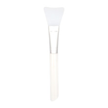 (White Silver) White/Silver Silicone Aluminum Face Mask Brush