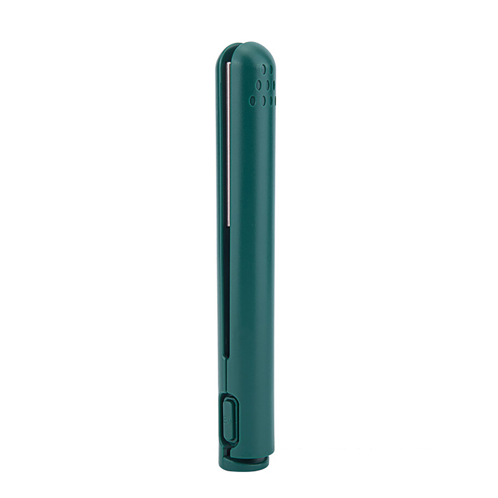 (Vert 10W) USB Mini Hair Curler Portable Hair Straightener 10W Rose
