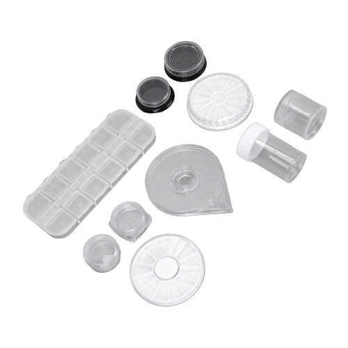 10Pcs Cosmetic Containers Dustproof Waterproof PP Sample 2