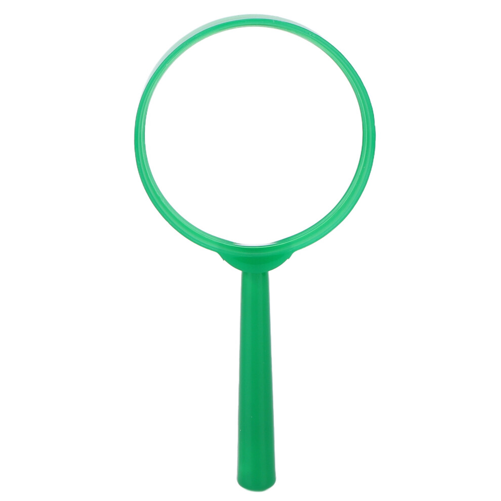 Green/Pink () Mini Handheld Magnifier With Plastic Handle Reading Loupe