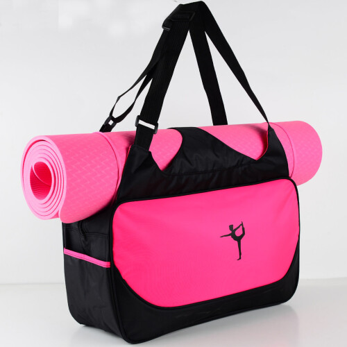 Yogatasche aus Polyester mit Schuhfach für Damen