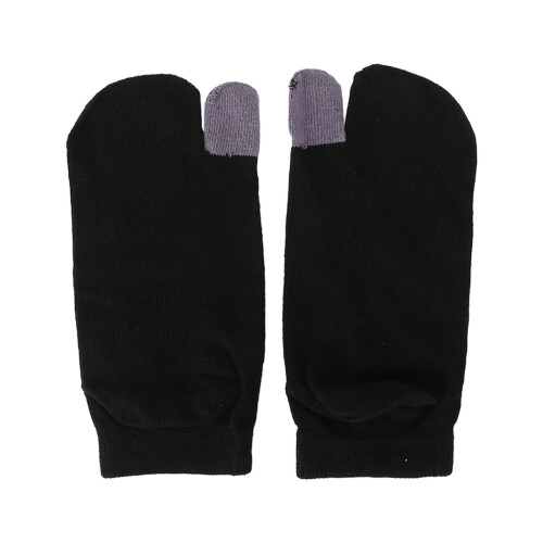2Pcs Breathable Ankle Socks Pure Color Sweat Absorb