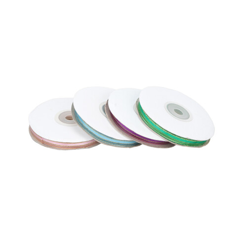 4x9mm Satin-Chiffonband Polyester Geschenkverpackung