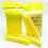 (Yellow) Spugna Viso Portatile Riutilizzabile Esfoliante Gialla 4