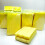(Yellow) Spugna Viso Portatile Riutilizzabile Esfoliante Gialla 3