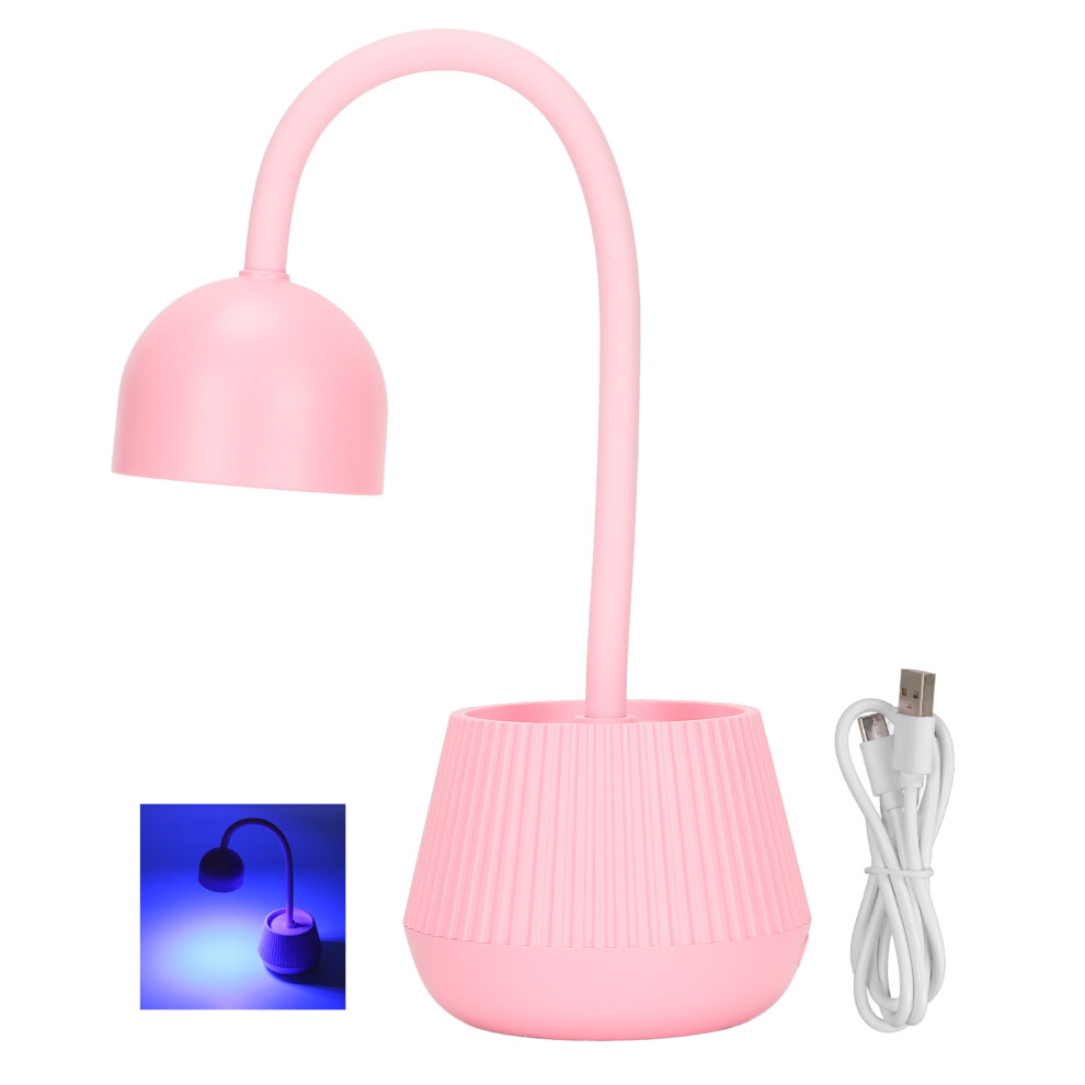24W Desk UV Nail Lamp Rotatable Fast Drying Gel Polish Dryer