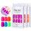 Fluorescent Press-on Nails Full Cover DIY Nail Art 3