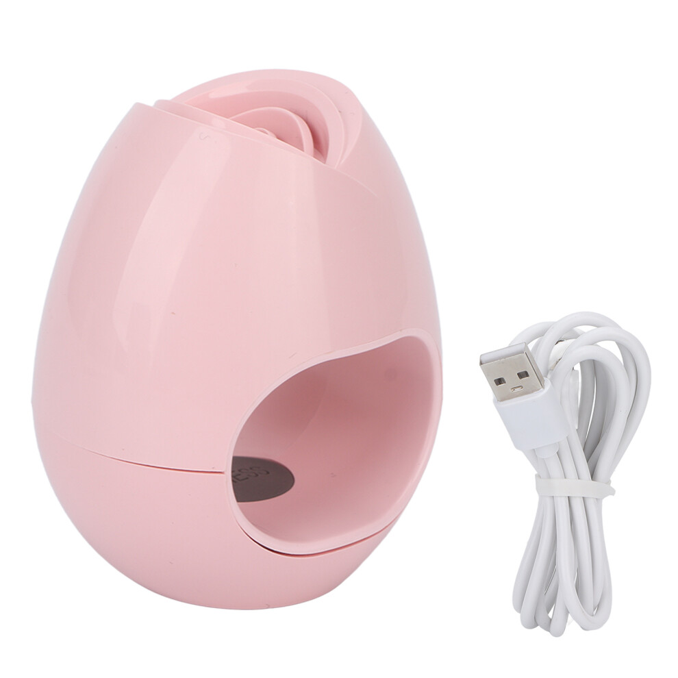 Pink 16W Rose Uv Gel Nail Lamp Usb Mini Phototherapy Led Quick Drying