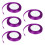 (Purple) 5x Satijnlint 22m 10mm Bruiloft 1