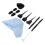 14pcs Hair Dye Brush Bowl Set with Clips 4