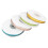 4x Satinband 0,9cm transparent für Blumen 3