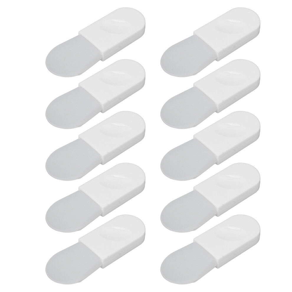 (Thumb Tongue Shape) 10pcs Silicone Facial Mask Brush Clay Applicator Thumb Shape
