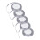 (Grey) 5x 0.4in 24yd Waterproof Grey Ribbon 3