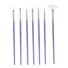 7st Multifunctional Nail Art Manicure Brush