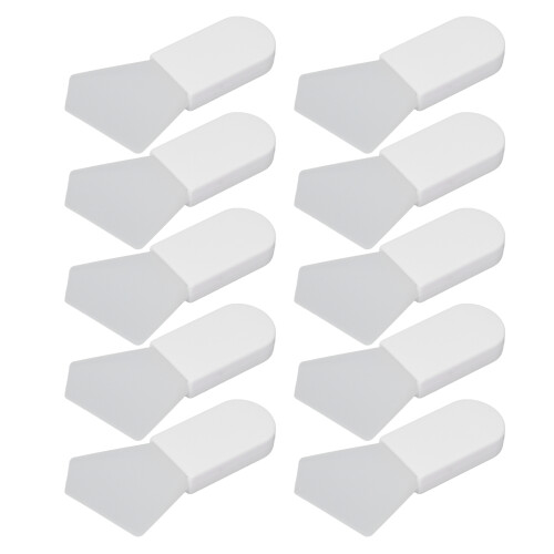 (Polygon Type) 10x Siliconen Haarloze Modder Applicator Polygoon