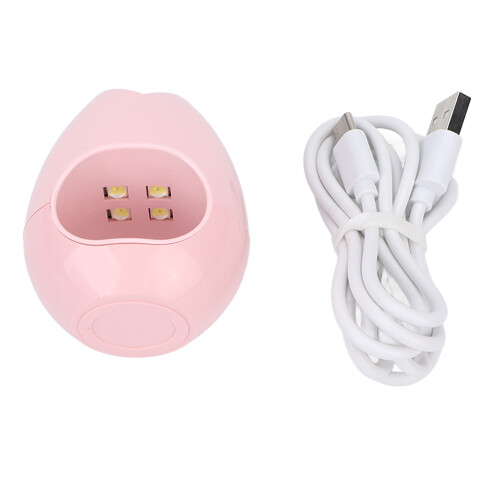 16W Roze Roos UV Gel Nagellamp USB Mini Sneldroger 1