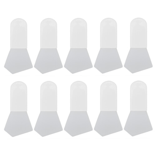 (Polygon Type) 10x Siliconen Haarloze Modder Applicator Polygoon 2