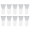 (Short Spatula Shape) 10x Silicone Mask Applicator Mini Spatula 3
