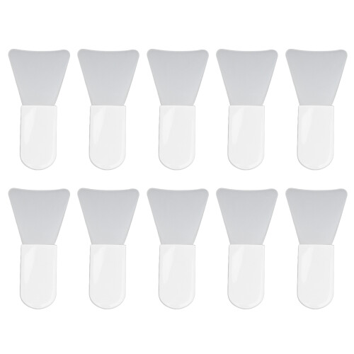 (Short Spatula Shape) 10x Silicone Mask Applicator Mini Spatula 2