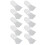 (Polygon Type) 10x Siliconen Haarloze Modder Applicator Polygoon 2