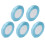 (Blue) 5 nastro raso blu 1x22m per matrimonio 2