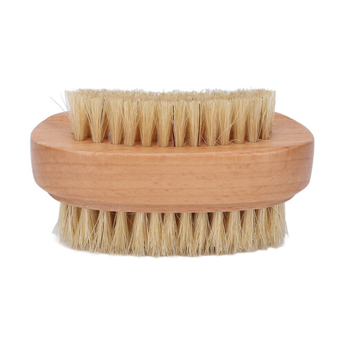 Wooden Double Sided Nail Brush Unisex 1