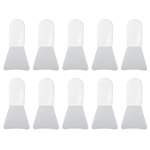 (Short Spatula Shape) 10x Silicone Mask Applicator Mini Spatula 1