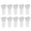 (Polygon Type) 10x Siliconen Haarloze Modder Applicator Polygoon 4