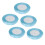 (Blue) 5 nastro raso blu 1x22m per matrimonio 4